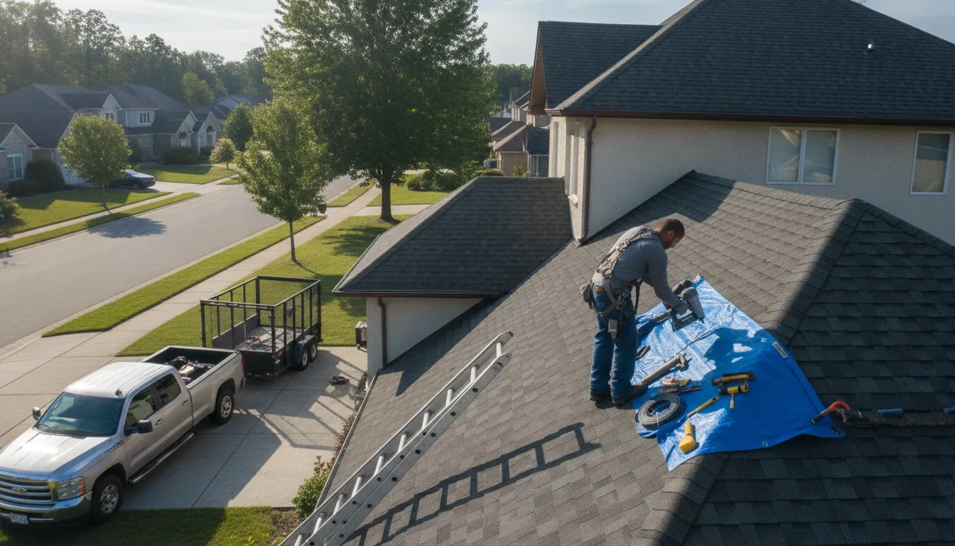 Roofing in Joanna